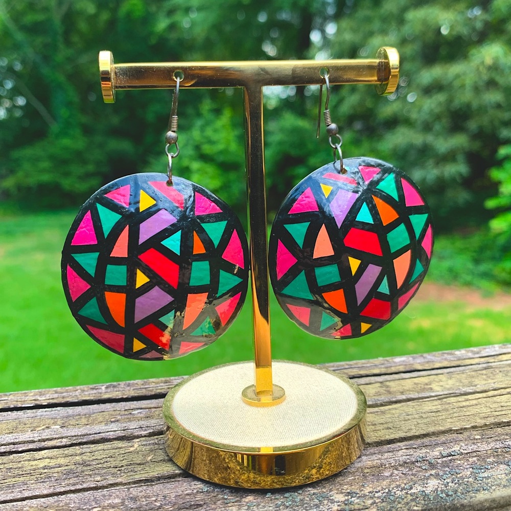 HandMade Hand Painted Earrings